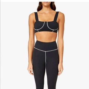 WeWoreWhat Contrast Stitch Workout Set